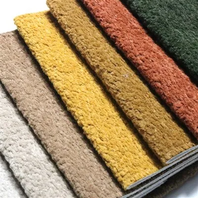 Tissu canapé boucle par la cour